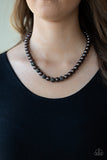 Posh Boss Necklace-Black