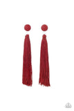 Tightrope Tassel - Red